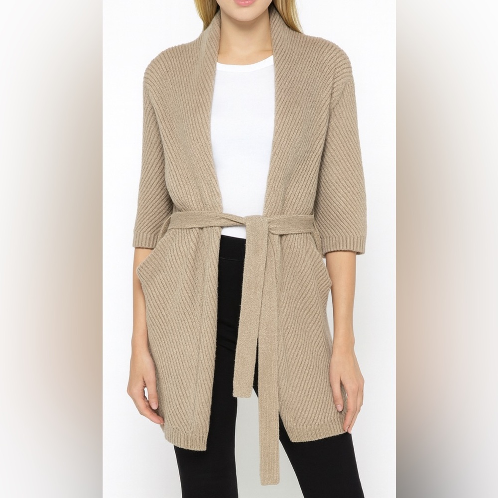 Max Mara Women’s Cashmere Cardigan‎ knitting yarn cardigan sweater Small robe